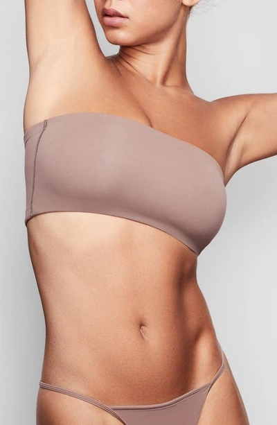 Shop Skims Fits Everybody Bandeau In Umber