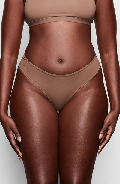 Shop Skims Fits Everybody Thong In Oxide
