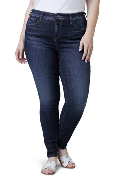 Shop Slink Jeans Mid Rise Denim Leggings In Kaliah