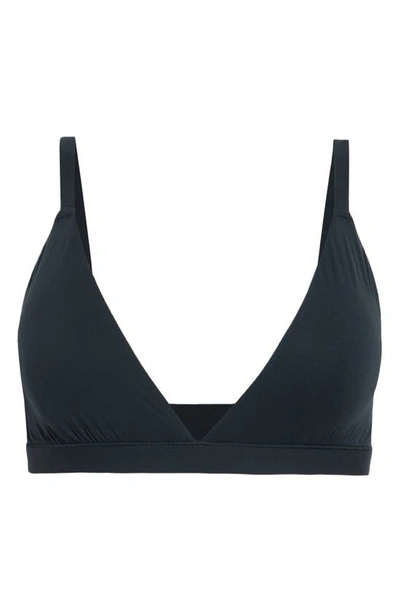 Shop Skims Fits Everybody Triangle Bralette In Cypress