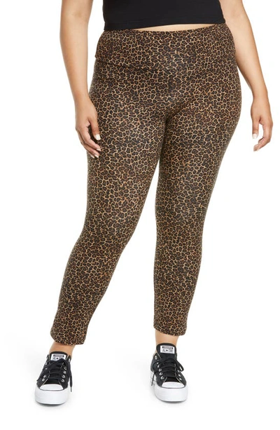 Shop Afrm Alessi High Waist Leggings In Vintage Leopard