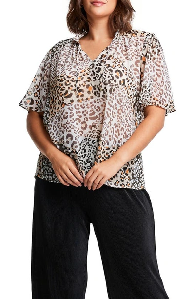 Shop Estelle Animal Print Top