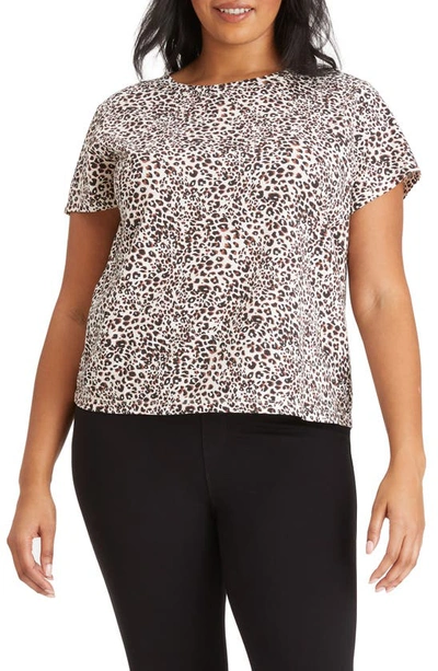 Shop Sanctuary The Perfect Animal Print T-shirt In Air Leopard Lotus