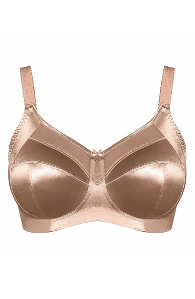 Goddess Keira Full Figure Soft Cup Bra In Fawn