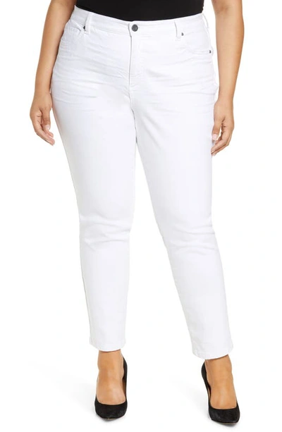 Shop Kut From The Kloth Catherine Boyfriend Jeans In Optic White