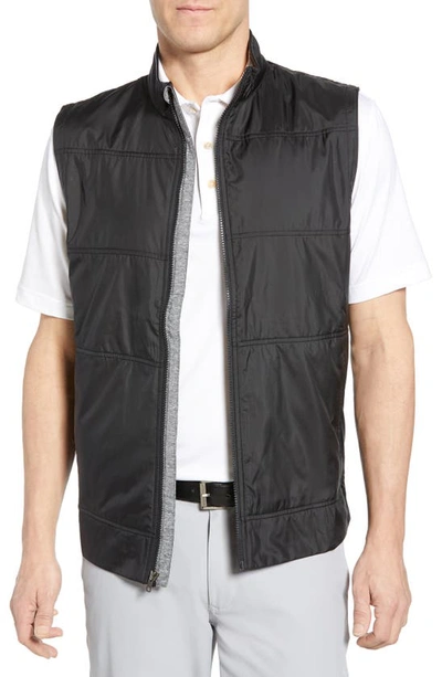 Shop Cutter & Buck Stealth Quilted Vest In Black