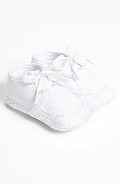 Little Things Mean A Lot Gabardine Shoe In White