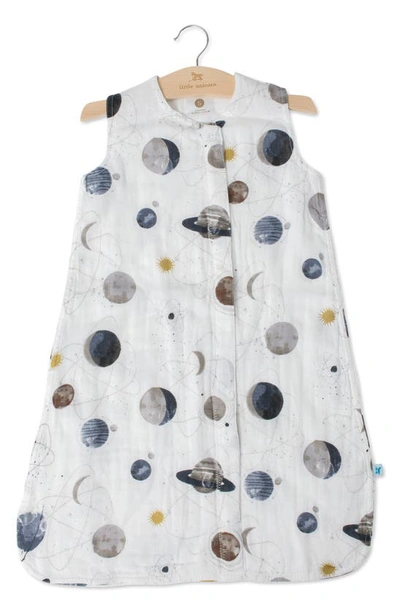 Shop Little Unicorn Cotton Muslin Wearable Blanket In Planetary