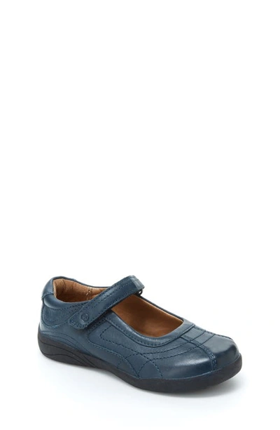 Stride Rite 'claire' Mary Jane In Navy