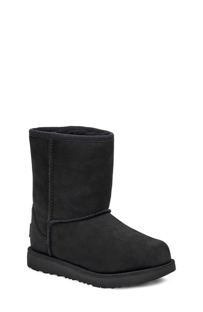 Shop Ugg Classic Short Ii Waterproof Boot In Black