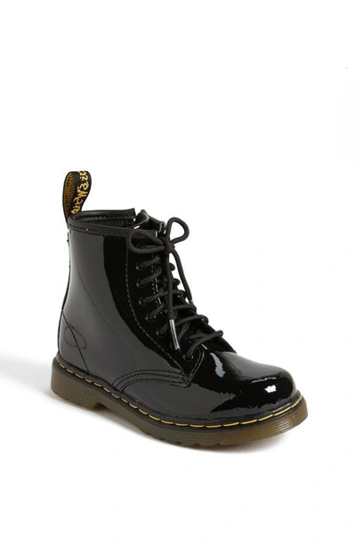 Shop Dr. Martens' Boot In Black Patent