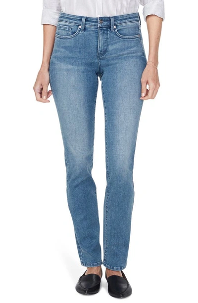 Shop Nydj Sheri Slim Straight Leg Jeans In Brickell