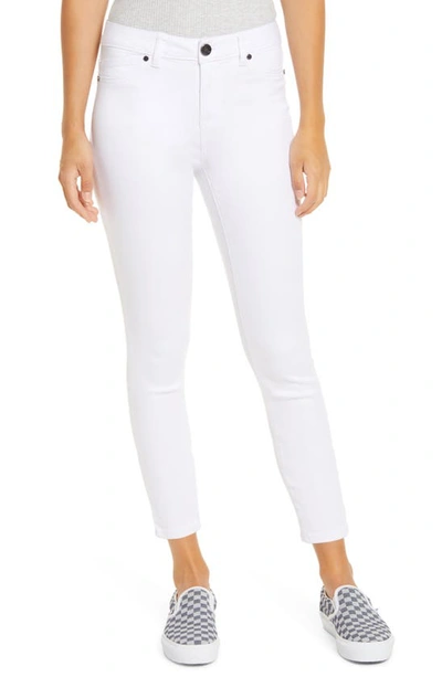 Shop 1822 Denim Ankle Skinny Jeans In White