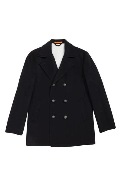 Shop Tallia Peacoat In Navy