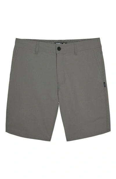 Shop O'neill Stockton Hybrid Shorts In Grey