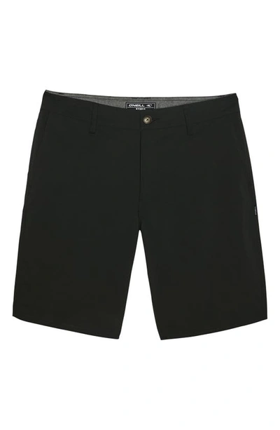 Shop O'neill Stockton Hybrid Shorts In Black