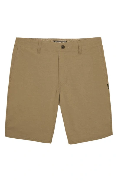 Shop O'neill Stockton Hybrid Shorts In Khaki