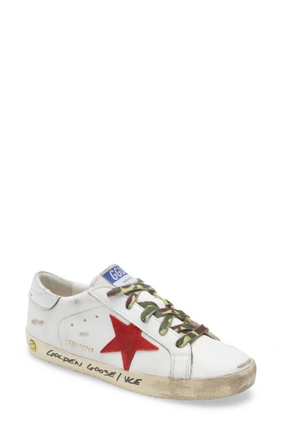 Shop Golden Goose Super-star Sneaker In White