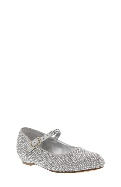 Shop Nina 'zelia' Mary Jane In Silver