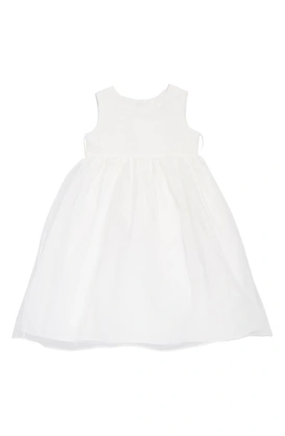 Shop Us Angels The Organza Tank Dress In Ivory