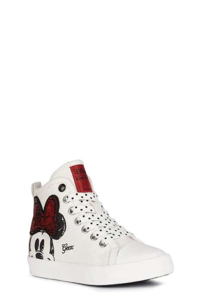 Geox Girls' Ciak Minnie Mouse High Top Sneakers - Toddler, Little Kid, Big  Kid In Off White/red | ModeSens