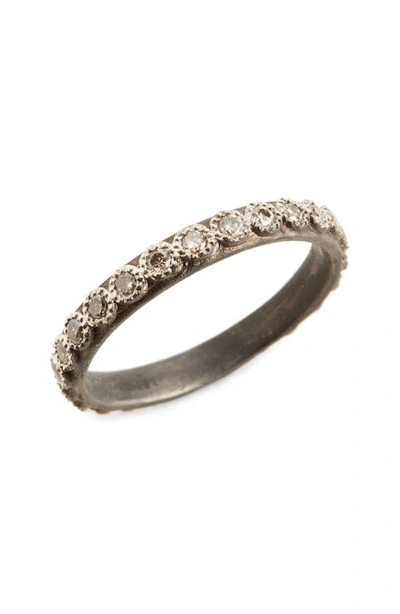 Shop Armenta New World Diamond Ring In Silver