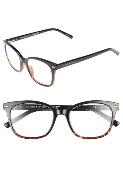 Kate Spade Keadra 51mm Reading Glasses - Black Havana | ModeSens