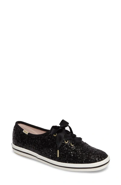 Keds X Kate Spade New York Kickstart Glitter In Black | ModeSens