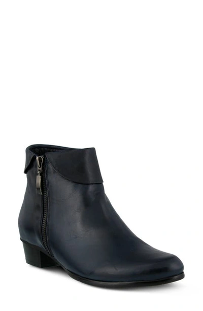 Shop Spring Step 'stockholm' Boot In Navy Leather