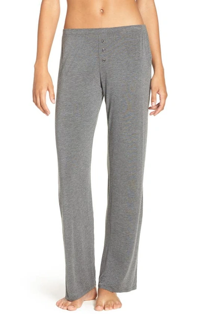 Shop Pj Salvage Jersey Pajama Pants In Smoke