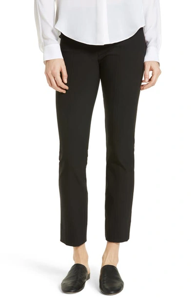 Vince Stitch-front Seam Leggings In Black