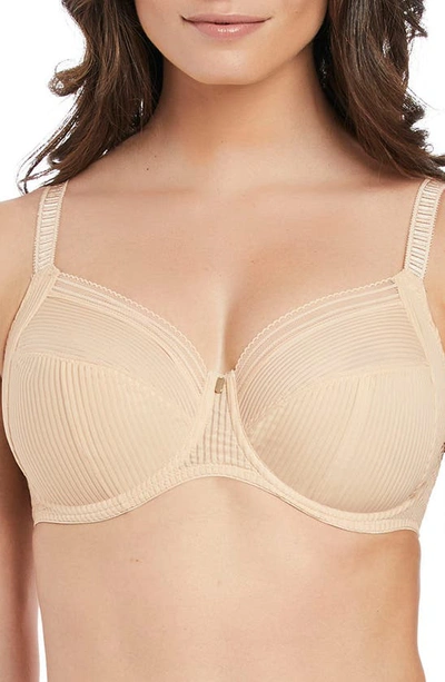 Shop Fantasie Fusion Underwire Side Support Bra In Sand