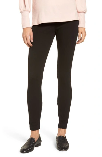 Shop Lyssé High Waist Denim Leggings In Black