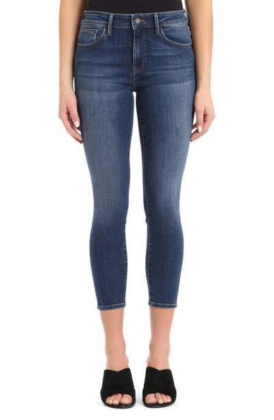 Shop Mavi Jeans Mavi Tess Crop Skinny Jeans In Indigo Super Soft