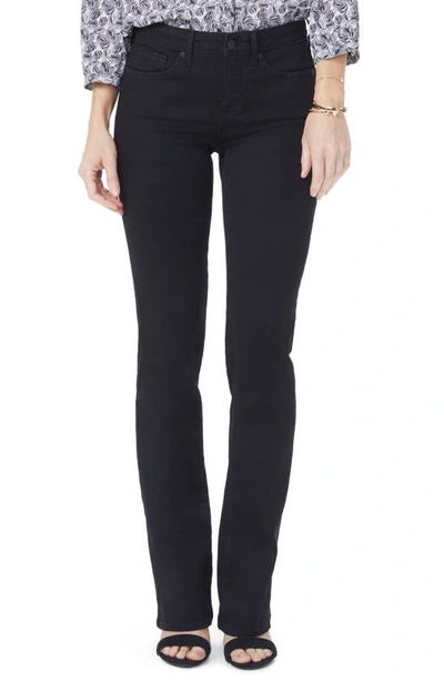 Nydj Barbara High Waist Stretch Bootcut Jeans In Black | ModeSens