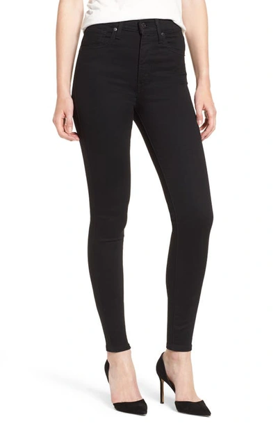 Shop Levi's Mile High Super Skinny Jeans In Black Galaxy