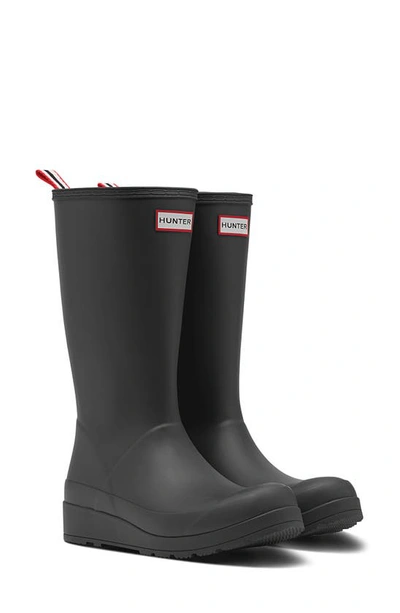 Shop Hunter Original Play Tall Waterproof Rain Boot In Black