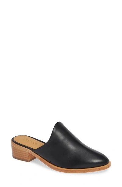 Soludos leather shop mules