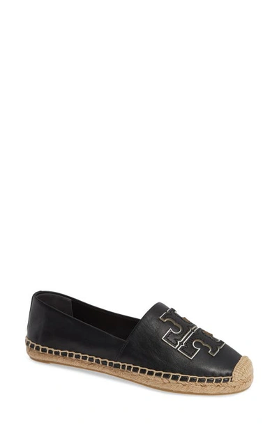 Shop Tory Burch Ines Espadrille In Perfect Black / Silver