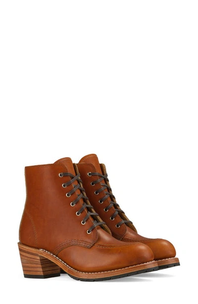 Shop Red Wing Clara Boot In Oro Legacy Leather