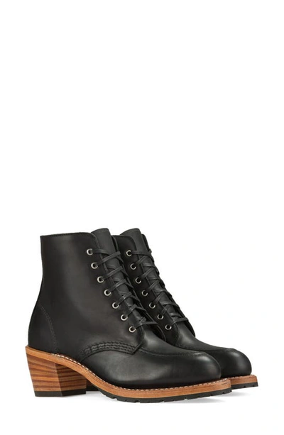 Shop Red Wing Clara Boot In Black Boundary Leather