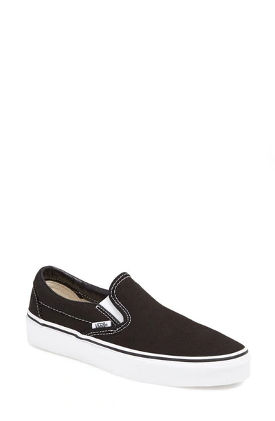 Shop Vans Gender Inclusive Classic Slip-on In Black