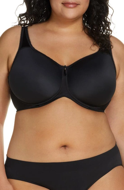 Shop Wacoal Basic Beauty Spacer Underwire T-shirt Bra In Black