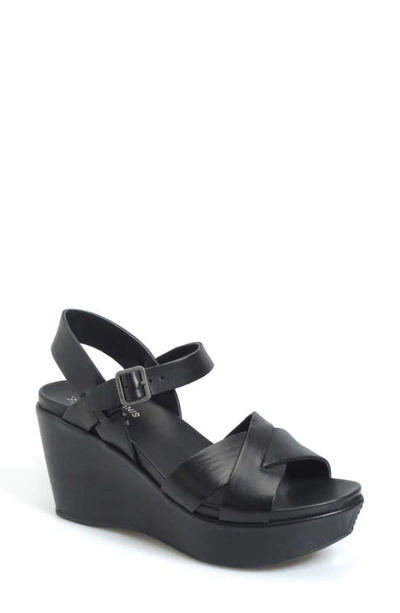 Shop Kork-easer Kork-ease® 'ava 2.0' Platform Wedge Sandal In Black