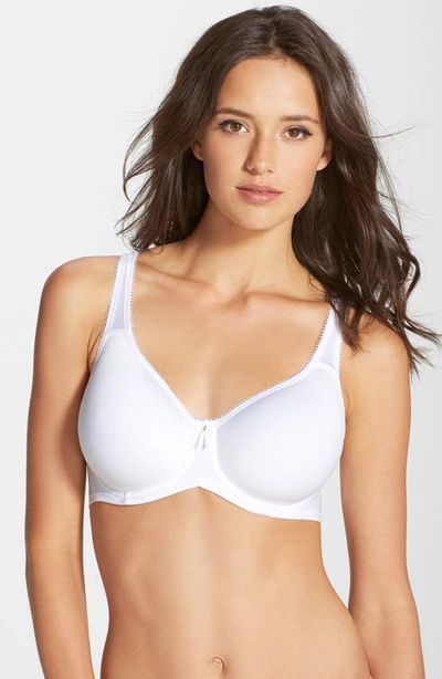 Shop Wacoal Basic Beauty Spacer Underwire T-shirt Bra In White