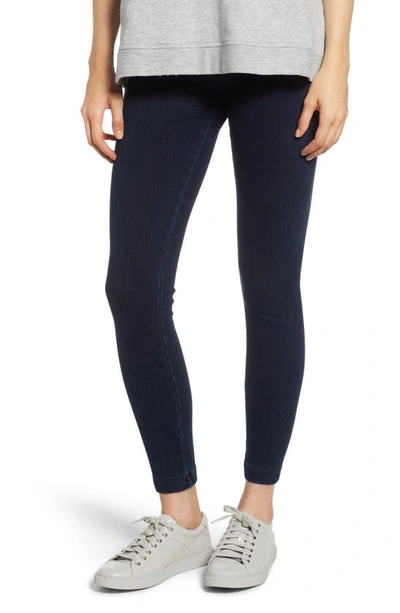 Shop Lyssé High Waist Denim Leggings In Indigo