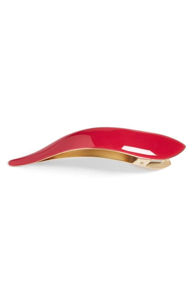 Shop Ficcare Maximas Hair Clip In Silky Dark Coral