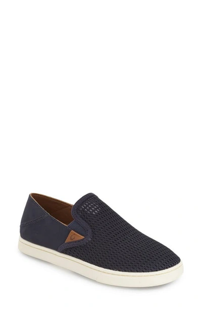 Shop Olukai 'pehuea' Slip-on Sneaker In Trench Blue