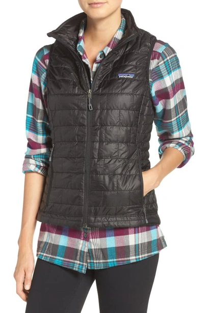 Shop Patagonia Nano Puff® Insulated Vest In Black