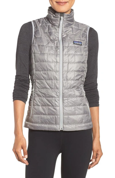 Shop Patagonia Nano Puff® Insulated Vest In Feather Grey